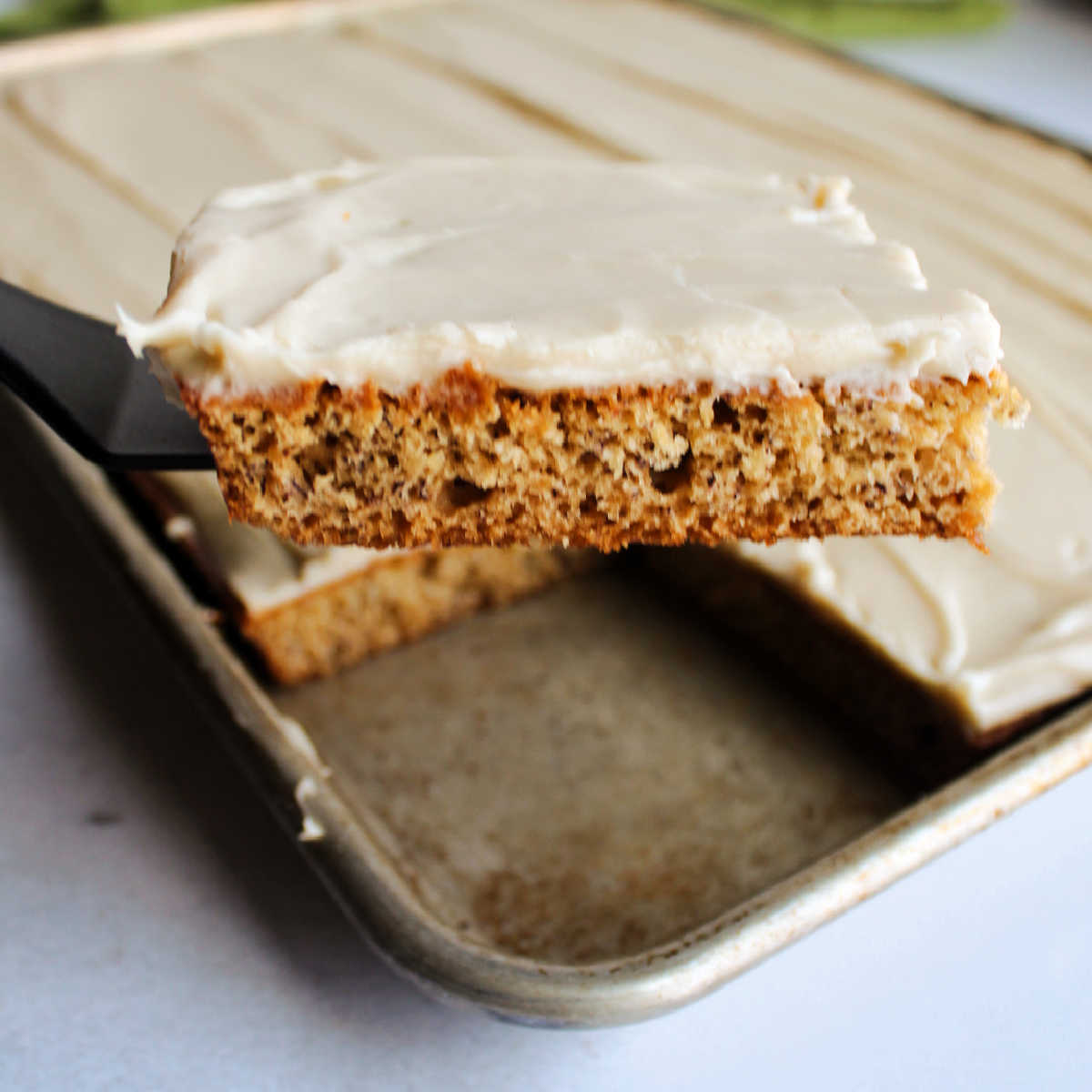 Turn Overripe Bananas Into Decadent Salted Caramel Banana Cake